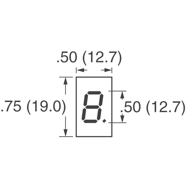 LDS-A504RI Lumex Opto/Components Inc.  Display Modules - LED Character and Numeric